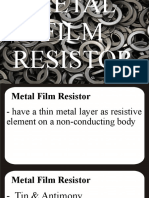 Metal Film Resistor