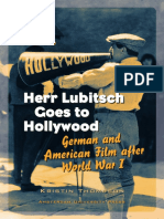 Herr Lubitsch Goes To Hollwood