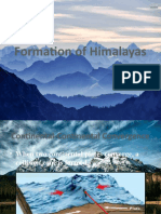 Formation of Himalayas
