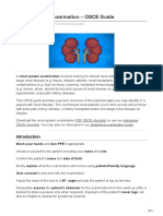 Renal System Examination OSCE Guide