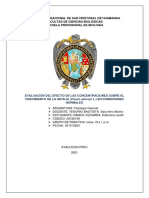 Trabajo Semestral de Fisiología General-Concentración de Abono en Arveja