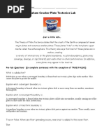 Graham Cracker Plate Tectonics Lab: Just A Little Info