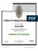 Cybrary Cert Introduction To It and Cybersecurity