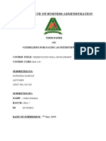 Term Paper (PSD)