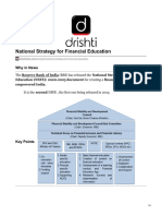 National Strategy For Financial Education