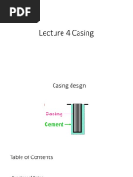 Lecture 5 Casing