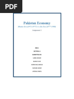 Pakistan Economic Assignment 3