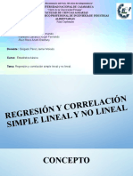 Regresión y correlación simple lineal y no lineal en el Bicentenario del Perú