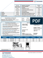 Grupos Geradores acionados por motor Diesel TPW 100