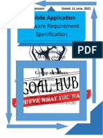 Software Requirement Specification: Mobile Application