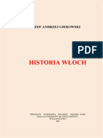 Józef Andrzej Gierowski Historia Woch