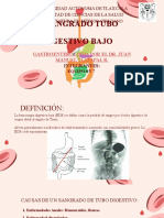 Sangrado Tubo Digestivo Bajo