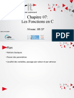 Chapitre 07: Les Fonctions en C: Niveau: 3B/2P