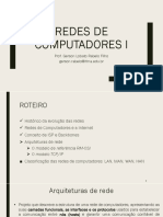 Aula 3 - Arquiteturas de Rede e Modelos Rm-Osi e TCP - Ip