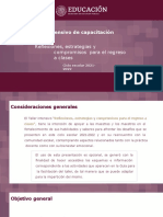 Taller Intensivo de Capacitación Docente - Formato