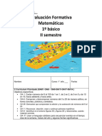 Evaluacion Formativa 1 Basico Matematicas II Semestre