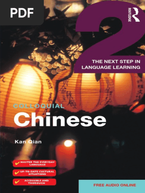 QianKen Colloquial Chinese 2 2015 PDF Verb Chinese Language 