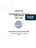 Environmental Status Pune Region MPCB 2004 05