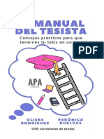 Manual para terminar tu tesis en un mes