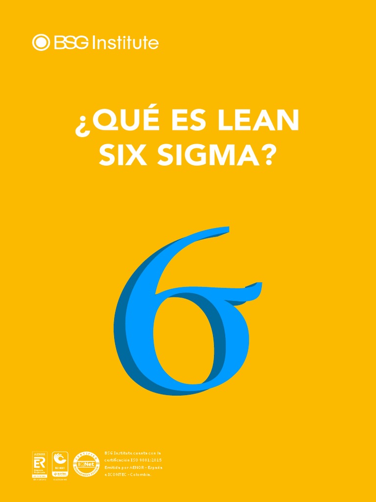 Definición de Lean Six Sigma | PDF | Lean Manufacturing | Six Sigma