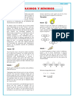 Raz Matematico 5to Sec Maximos y Minimos