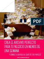 Crea El Archivo Perfecto Para Tu Negocio en Menos de Una Semana