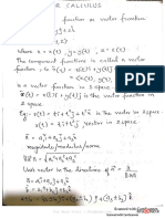 Vector Calculus S2 Mod 1 - KQB KtuQbank
