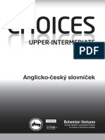 Upper-Intermediate: Anglicko-Český Slovníček