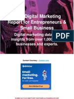Digital Marketing Report For Entrepreneurs and Small Business Aweber Email Marketing
