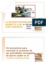 Inconstitucinalidad Indirecta