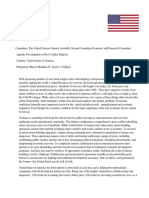 Position Paper USA by Ecofin