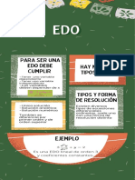 Infografía de La EDO