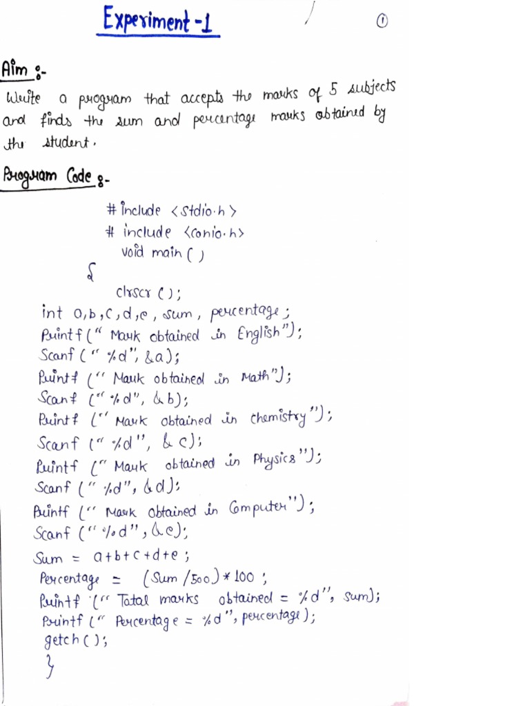 PPS Practical File 1 | PDF | Computer Programming | Computer Libraries