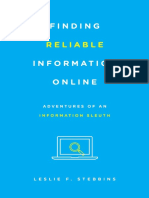 Finding Reliable Information Online Ade3