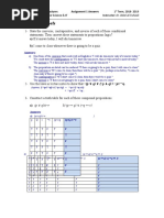 Assignment 1 Logic Answers