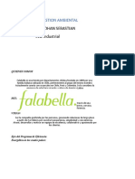 Informe de Falabella Gestion Ambiental - Sebastian Florez