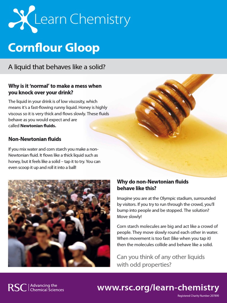 RSC Cornflour Gloop A1 Poster | PDF