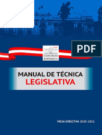 Manual Tecnica Legislativa 3ra Edición