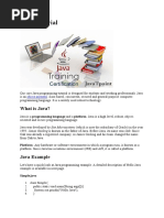 Java Tutorial - Learn Java - Javatpoint | PDF | Java (Programming ...