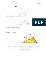 Crossed Ladders Theorem