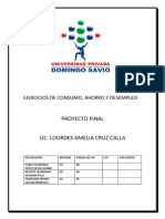 Proyecto Final Consmo