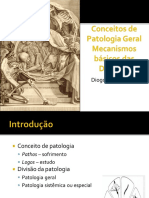 Conceitos de Patologia Geral Aula 1