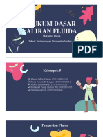 Kelompok 5 - Hukum Dasar Aliran Fluida