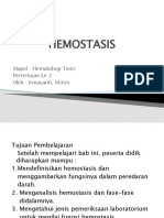 Hemostasis