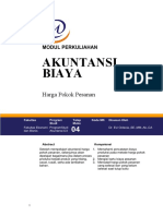 Akuntansi Harga Pokok Pesanan