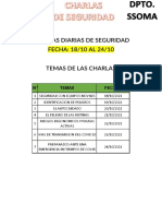 CHARLAS DIARIAS DE SEGURIDAD 18.10 al 24.10