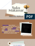 Maunita Rahmat - Modnus - Suku Makassar