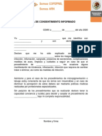 Carta de Consentimiento Informado y Cuestionario PDF