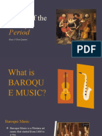 Music of The Baroque Period