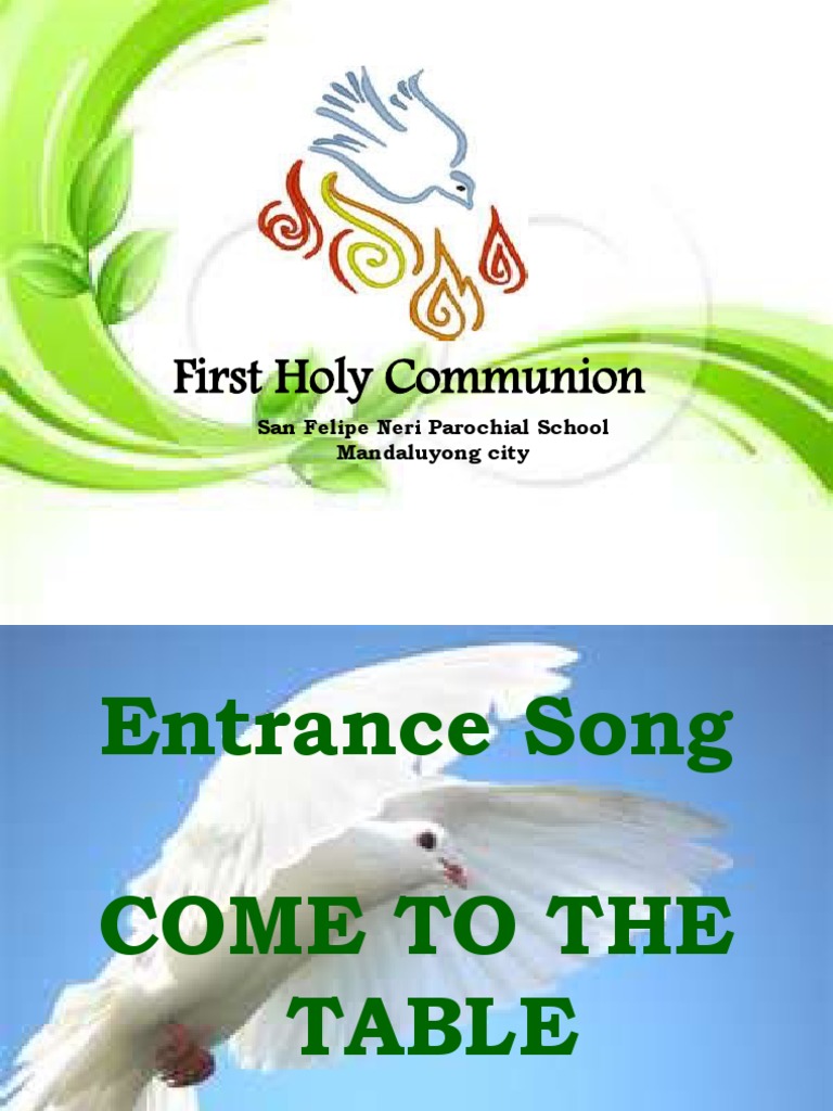 First Holy Communion San Felipe Neri Parochial School Mandaluyong City